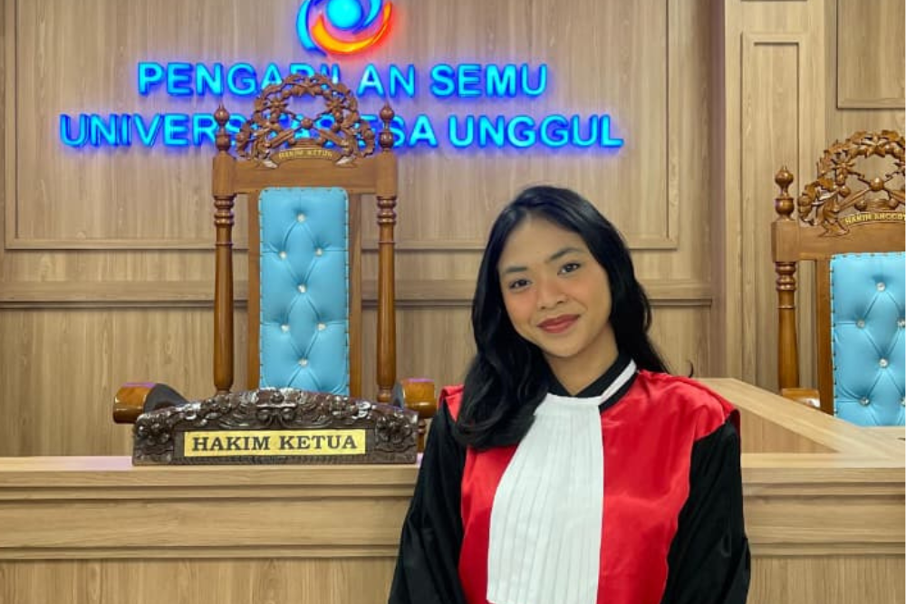 Frederika Sherill Anak Muda Berprestasi asal Banten (Sumber: doc.1 arsip pribadi)